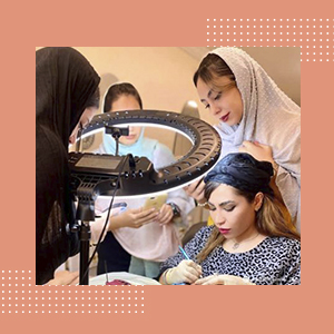 نمونه کار آموزشگاه عاطفه محمدی