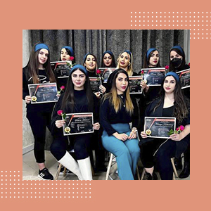 نمونه کار آموزشگاه عاطفه محمدی